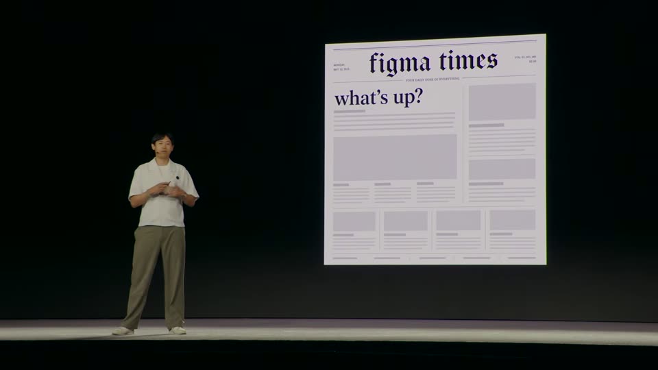 figma times报纸版式what's up专栏