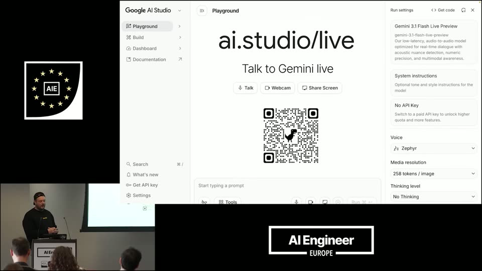 AI Studio 实时对话页 ai.studio/live