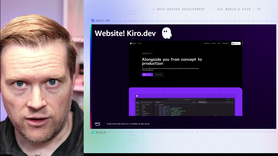Kiro.dev官网上线页面