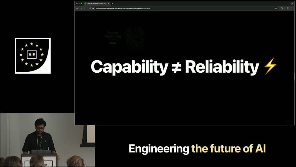 论点「Capability ≠ Reliability ⚡」