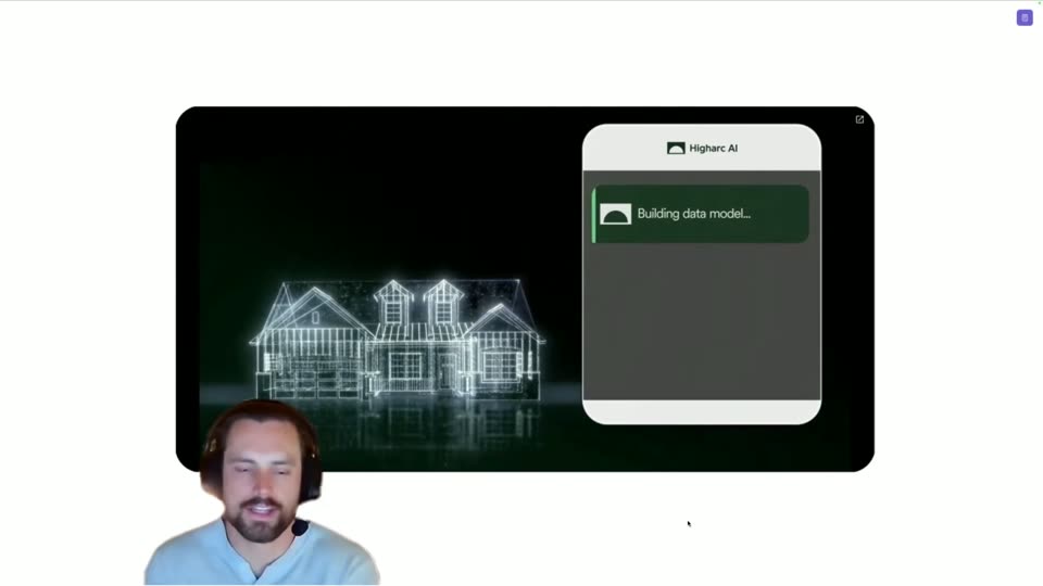 Higharc AI 生成房屋数据模型演示