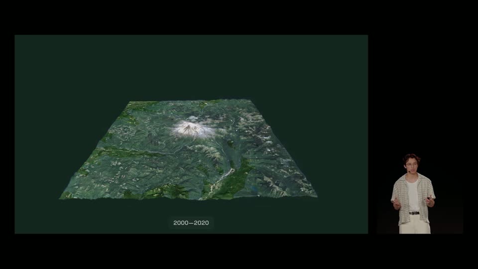 2000-2020年三维地形栖息图