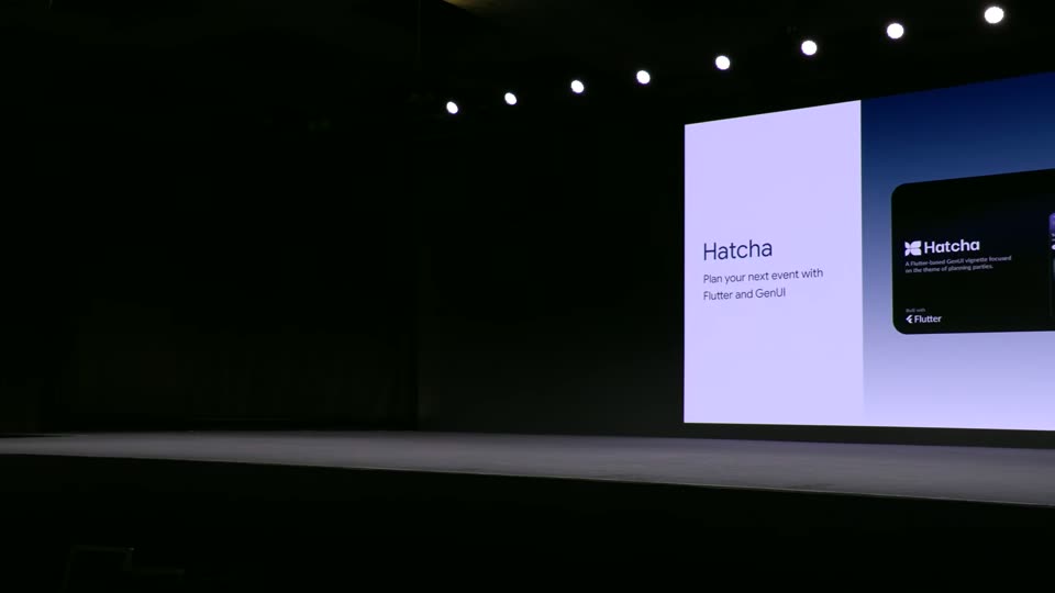 Hatcha活动策划应用：Flutter+GenUI