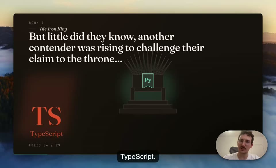 TypeScript 现身挑战 Python 王座