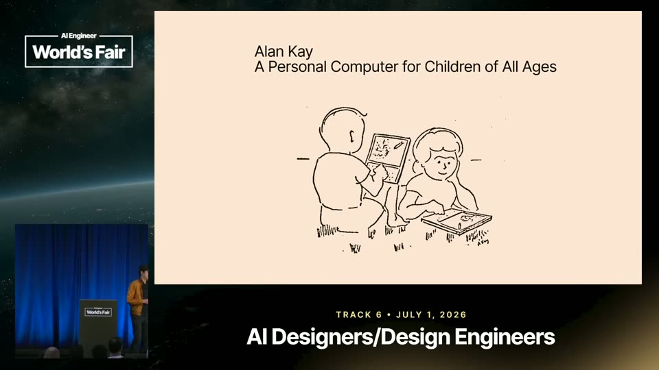 Alan Kay儿童个人计算机手绘图