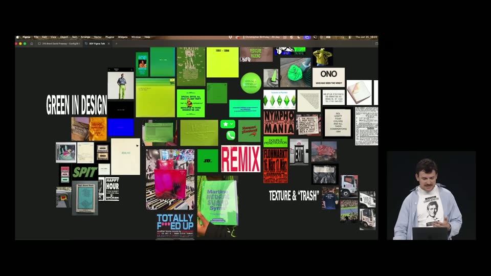 缩放后的海报墙 GREEN IN DESIGN