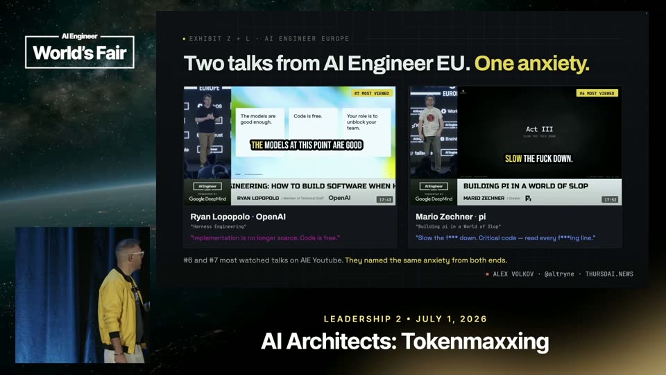 AI Engineer EU两场演讲指向同一焦虑