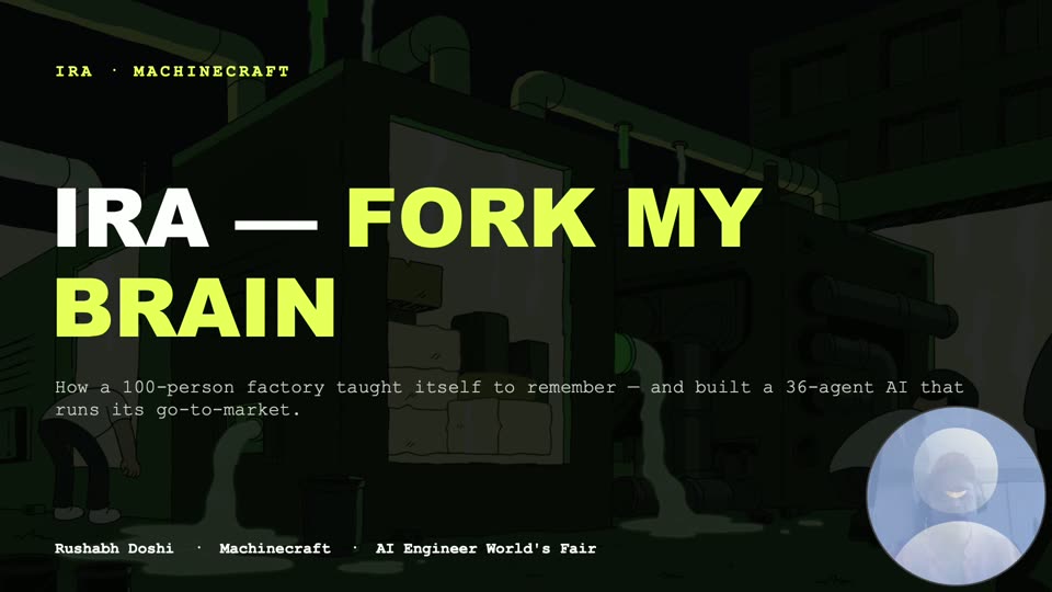 标题页：IRA—Fork My Brain，36智能体