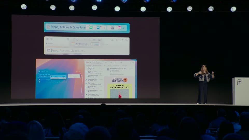 Apps, Actions & Questions工具栏与聊天窗
