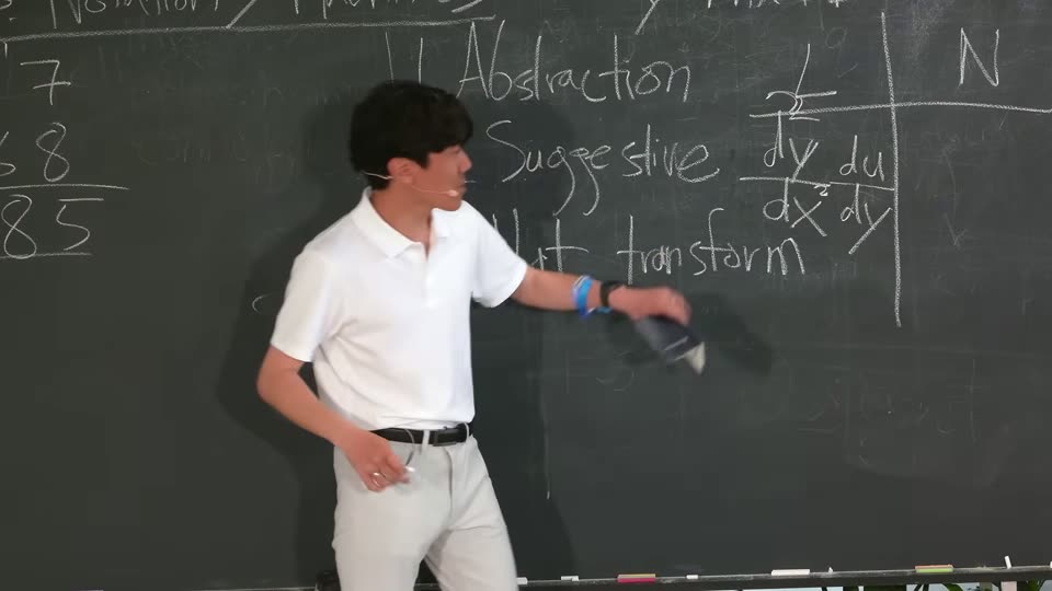 板书:抽象/暗示性/自然变换与dy/dx