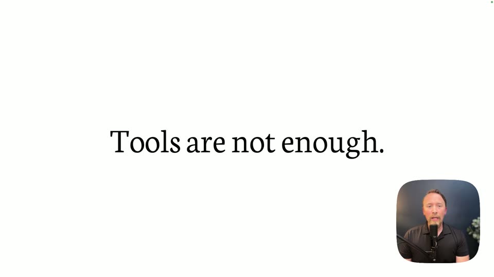 标语：Tools are not enough