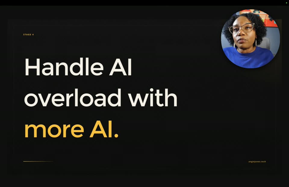 标语：用更多AI应对AI过载