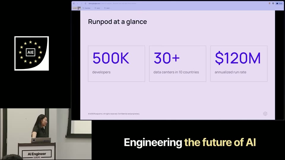 Runpod数据：50万开发者、$120M年营收